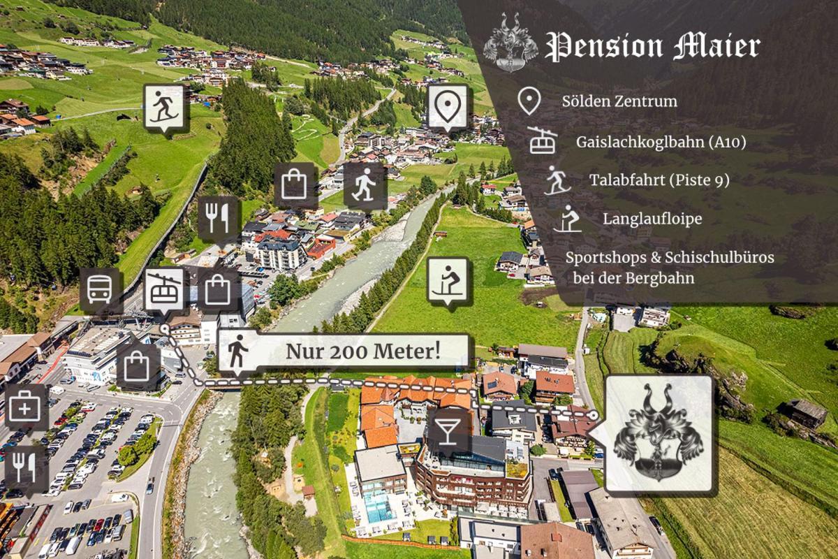 Fruehstueckspension Maier Sölden Kültér fotó